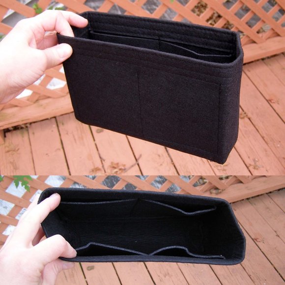 RARE CHANEL Black Fur Shoulder Bag Chain Straps CC - Picture 15 of 15